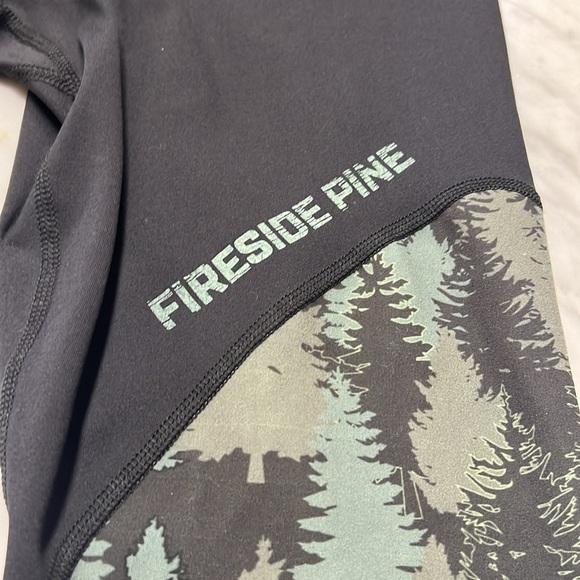 Fireside Pine Aspen/Stone Leggings Size M - Picture 8 of 12